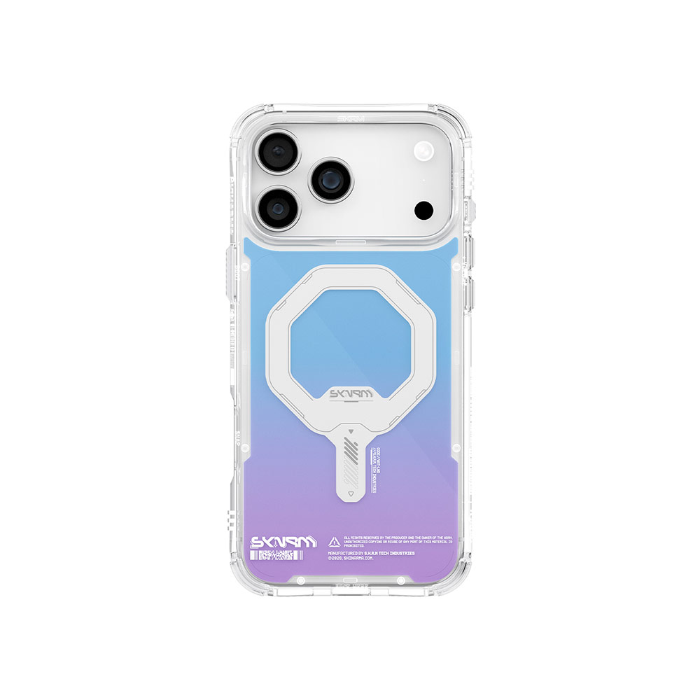 Picture of Apple iPhone 17 Pro 6.3 Case | Skinarma Myst Magcharge Drop Protection Case for iPhone 17 Pro 6.3 (Hologram)