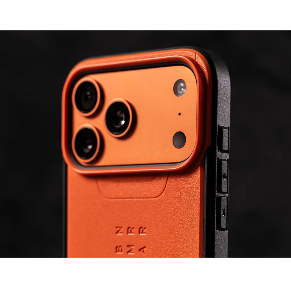Picture of Apple iPhone 17 Pro Max 6.9 Case | UAG Civilian Magsafe Drop Proof Shock Absorbing Drop Protection Case Case for iPhone 17 Pro Max 6.9 (Orange)