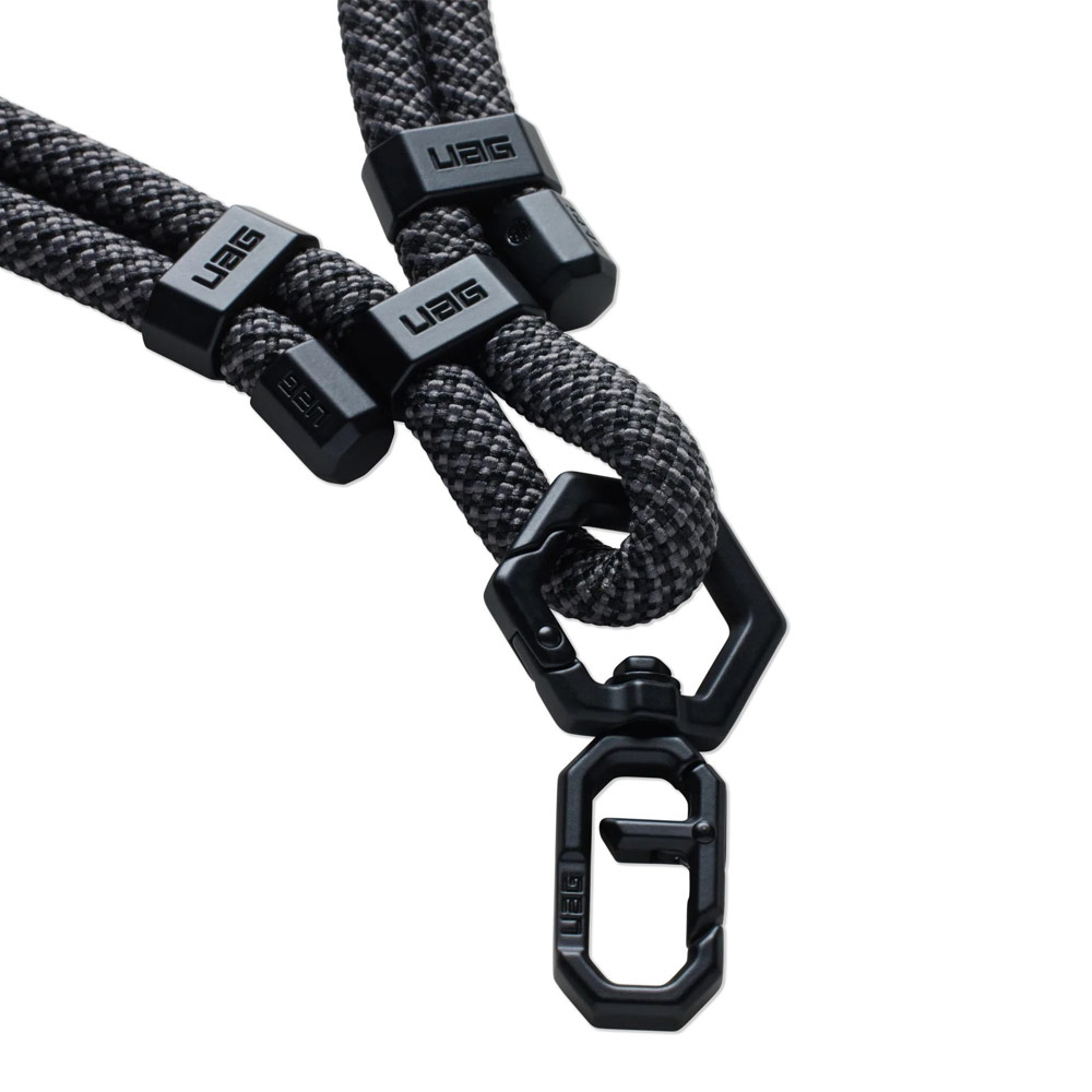 Picture of UAG Civilian Crossbody Lanyard Shoulder Holder Link Strap 10mm Thick for Phone case (Graphite Black)