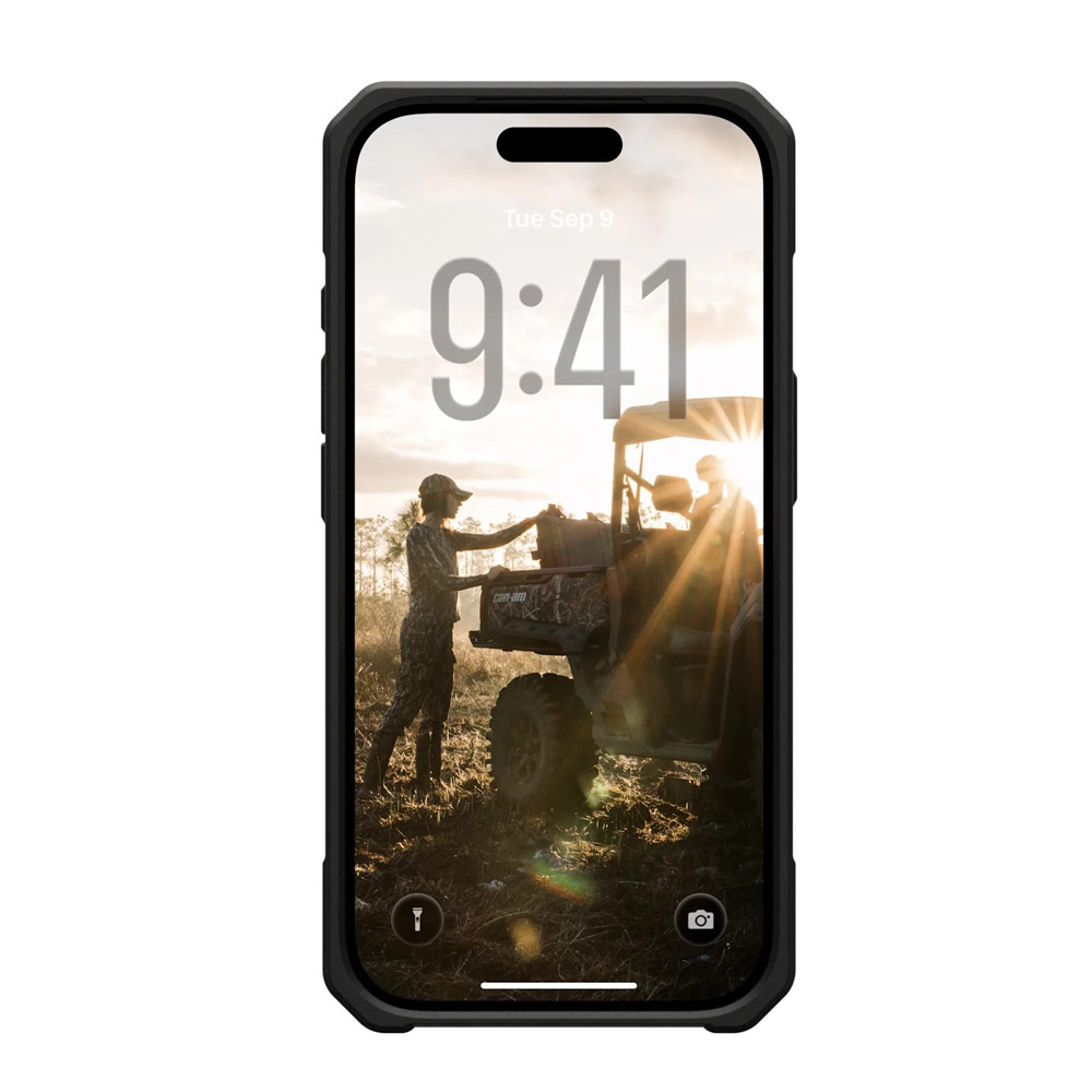 Picture of Apple iPhone 17 Pro 6.3 Case | UAG Monarch Pro Magsafe Compatible Drop Proof Case for iPhone 17 Pro 6.3 (Carbon Fiber)