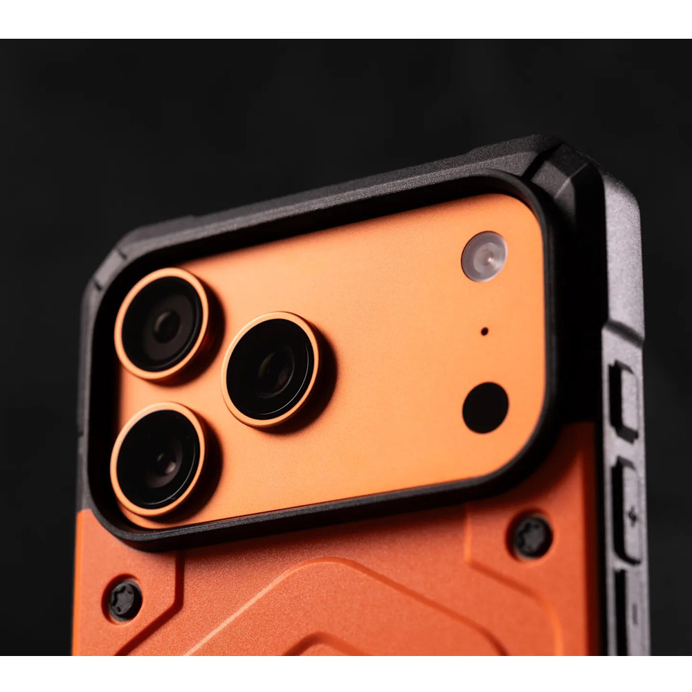 Picture of Apple iPhone 17 Pro 6.3 Case | UAG Pathfinder Magsafe Compatible Drop Proof Case for iPhone 17 Pro 6.3 (Orange)