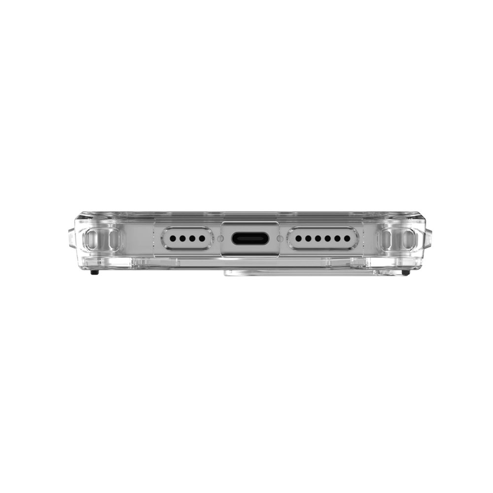 Picture of Apple iPhone 15 Pro 6.1 Case | UAG Plyo Magsafe Compatible Drop Proof Shock Impact Resistant Transparent Clear Case for iPhone 15 Pro 6.1 (Ice Rose Gold)