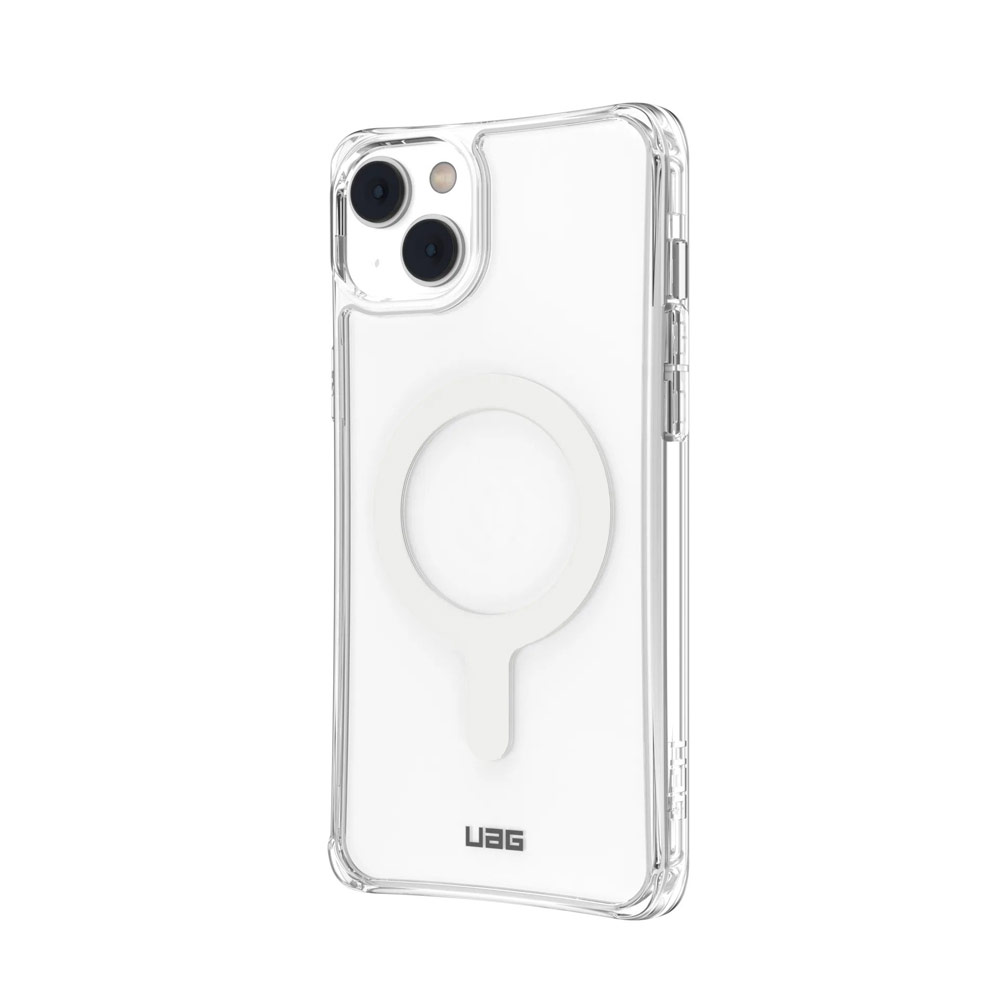 Picture of Apple iPhone 14 6.1 Case | UAG Plyo Series Protection Magnetic Case with Magsafe Compatible for iPhone 14 6.1 Case (Ice)