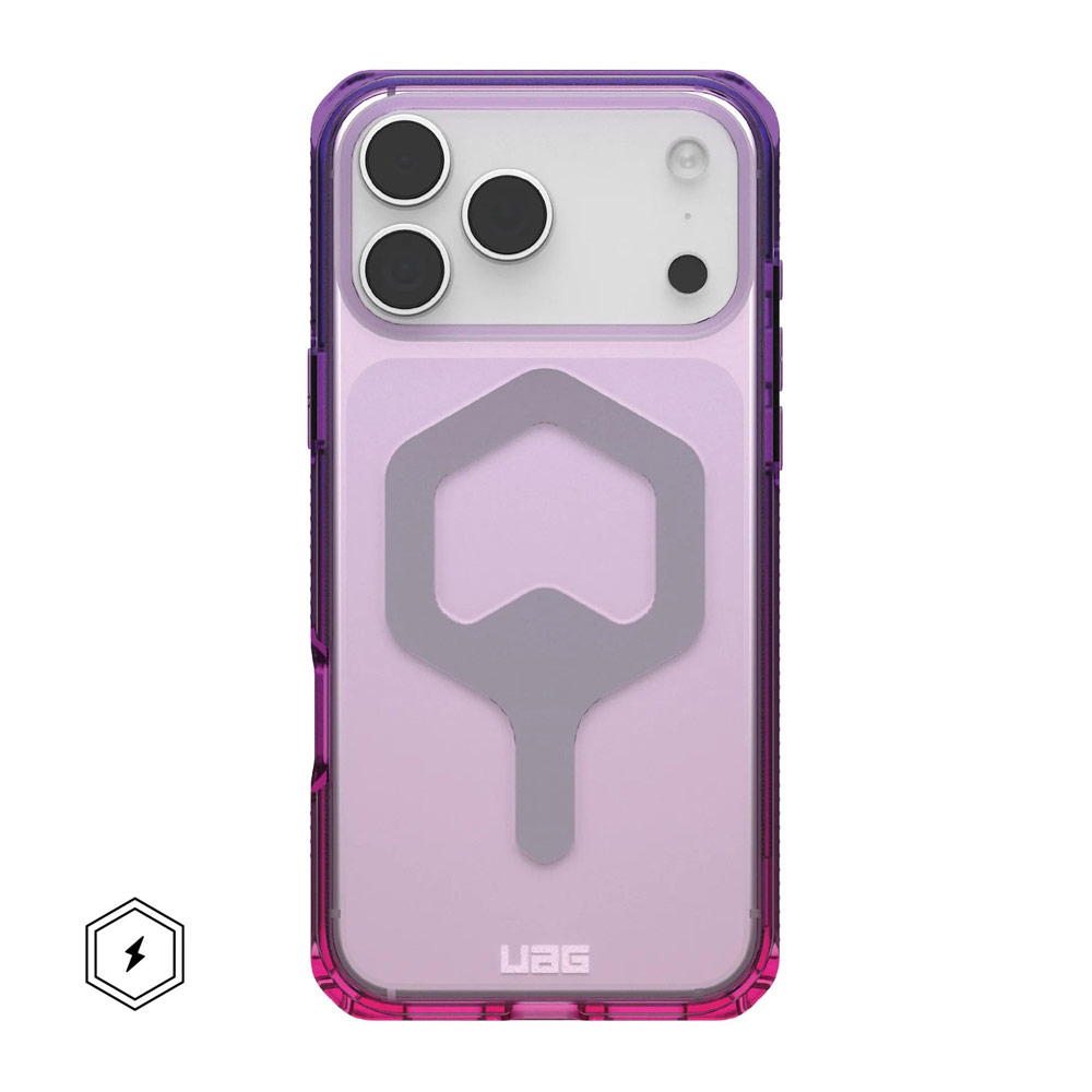 Picture of Apple iPhone 17 Pro Max 6.9 Case | UAG Plyo Magsafe Compatible Drop Proof Clear Case for iPhone 17 Pro Max 6.9 (Purple Pink Ombre)