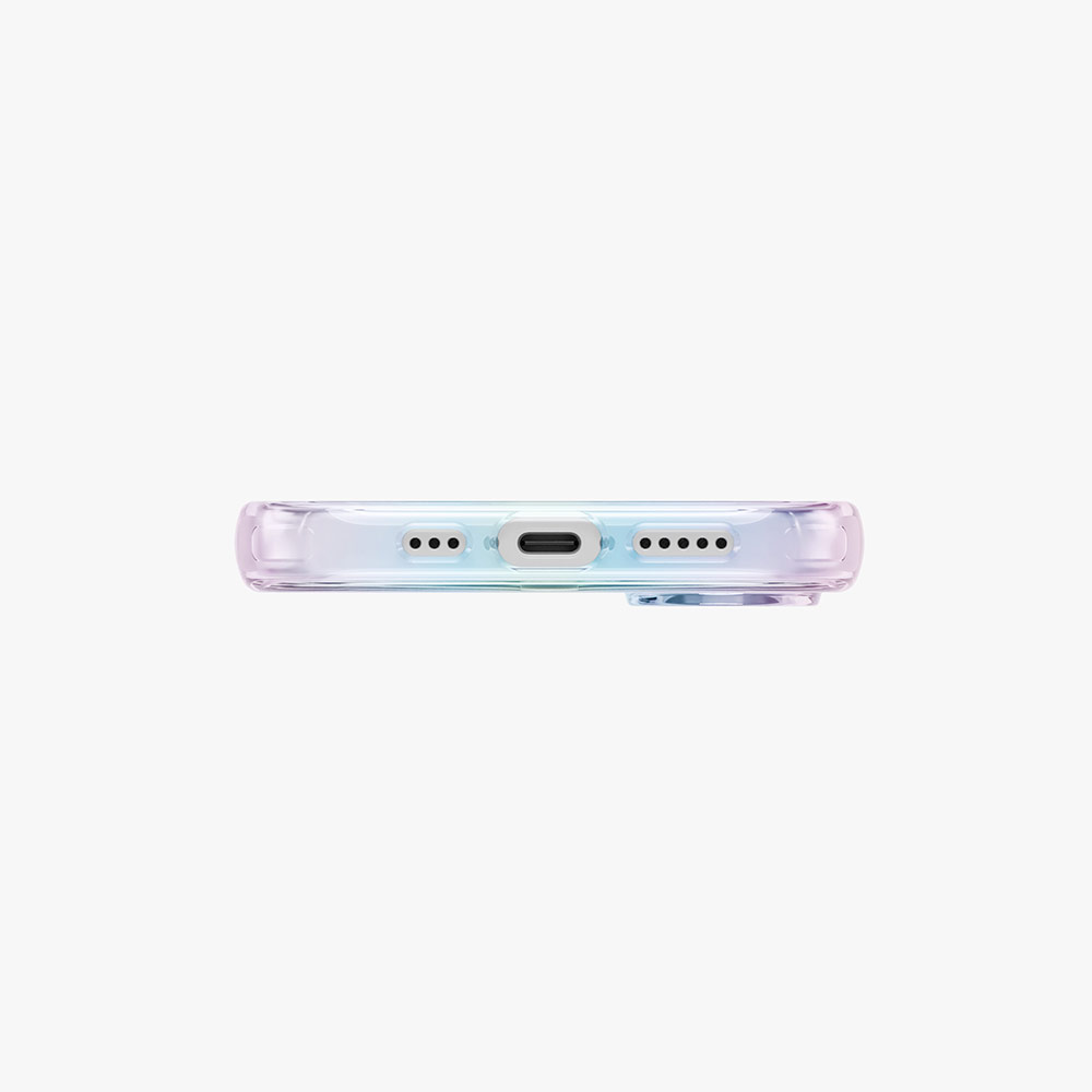 Picture of Apple iPhone 17 6.3 Case | Uniq Iridescia Magclick Protection Holography Case for iPhone 17 6.3 (Holo Quartz)