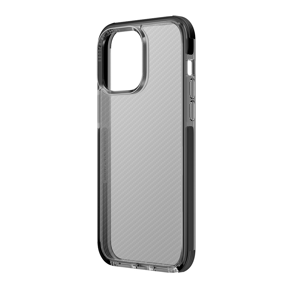 Picture of Apple iPhone 14 Pro Max 6.7 Case | Uniq Combat Hybrid Ultra Tough Drop Protection Case for iPhone 14 Pro Max 6.7 (Aramid Smoke)