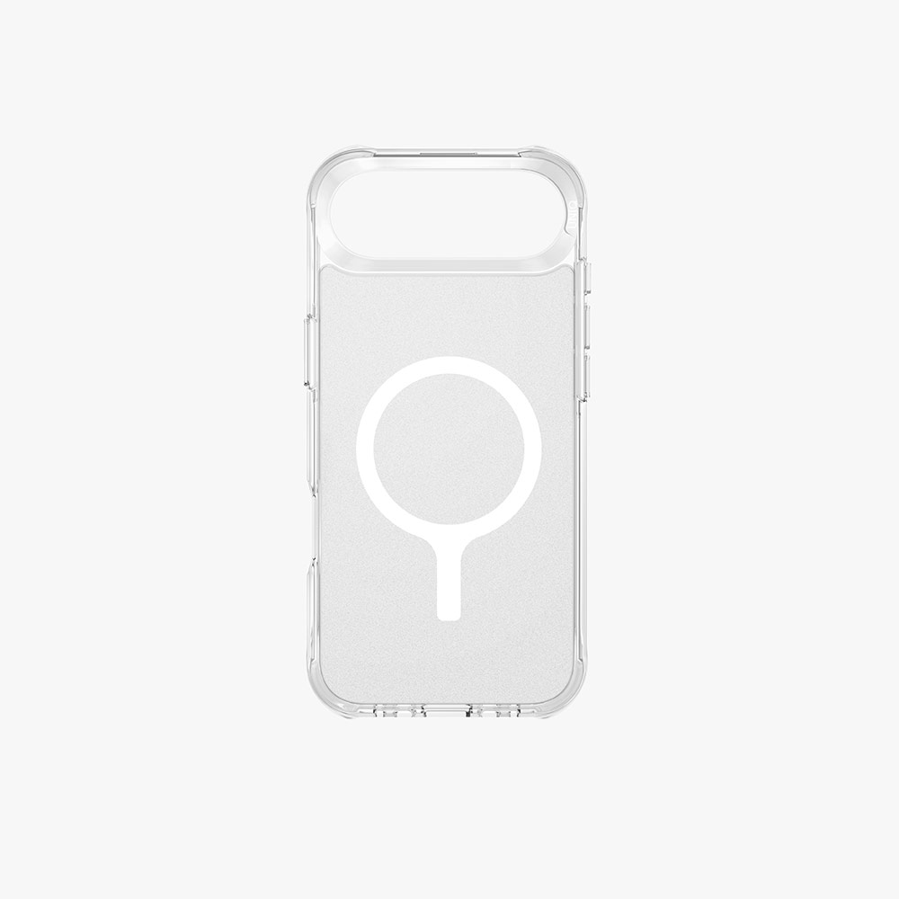 Picture of Apple iPhone 17 6.3 Case | Uniq LifePro Xtreme Hybrid Magclick Slim Thin Anti Finger Print Transparent Drop Protection Case for iPhone Air 6.3 (Frosted Clear)