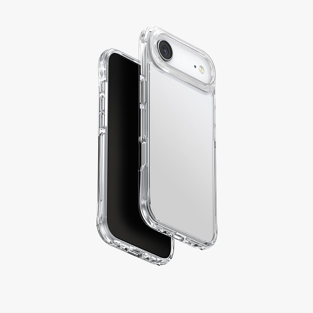 Picture of Apple iPhone Air 6.5 Case | Uniq LifePro Xtreme Hybrid Slim Thin Transparent Drop Protection Case for iPhone 17 Air 6.5 (Clear)
