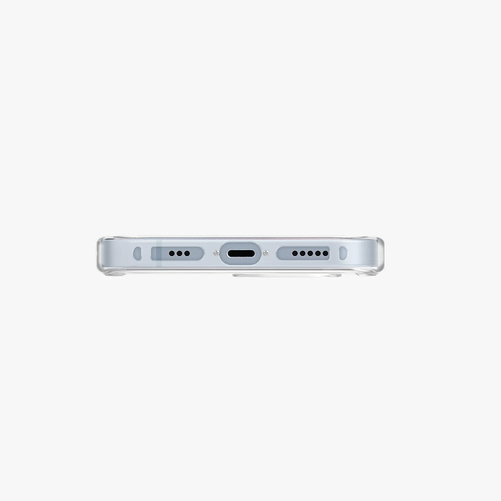 Picture of Apple iPhone 15 Plus 6.7 Case | Uniq LifePro Xtreme Magclick Slim Thin Clear Transparent Magsafe Magnetic Drop Protection Case for iPhone 15 Plus 6.7  (Clear)