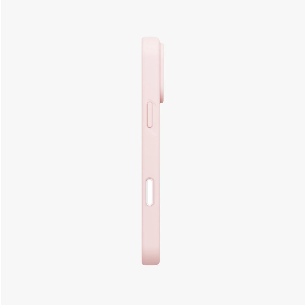 Picture of Apple iPhone 18 Pro Max Case | Uniq Lino Hybrid Silicone Lightweight Magnetic Protection Case with Camera Control Button for iPhone 18 Pro Max - Pale Rose