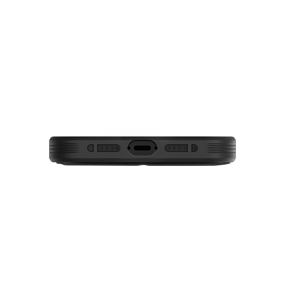 Picture of Apple iPhone 14 6.1 Case | Uniq MagClick Transforma Drop Protection Stand Case Magsafe Compatible for iPhone 14 6.1 (Ebony Black)