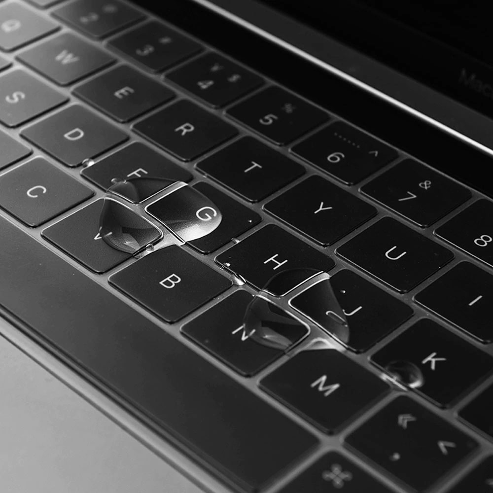 Picture of WIWU High Transparency Ultra Thin Keyboard Cover Protector for Macbook Air 13" 2018 A1932 Macbook Pro 13" Retina 2012 A1425 2015 A1502 Macbook Pro 15.4" Retina 2013 A1398