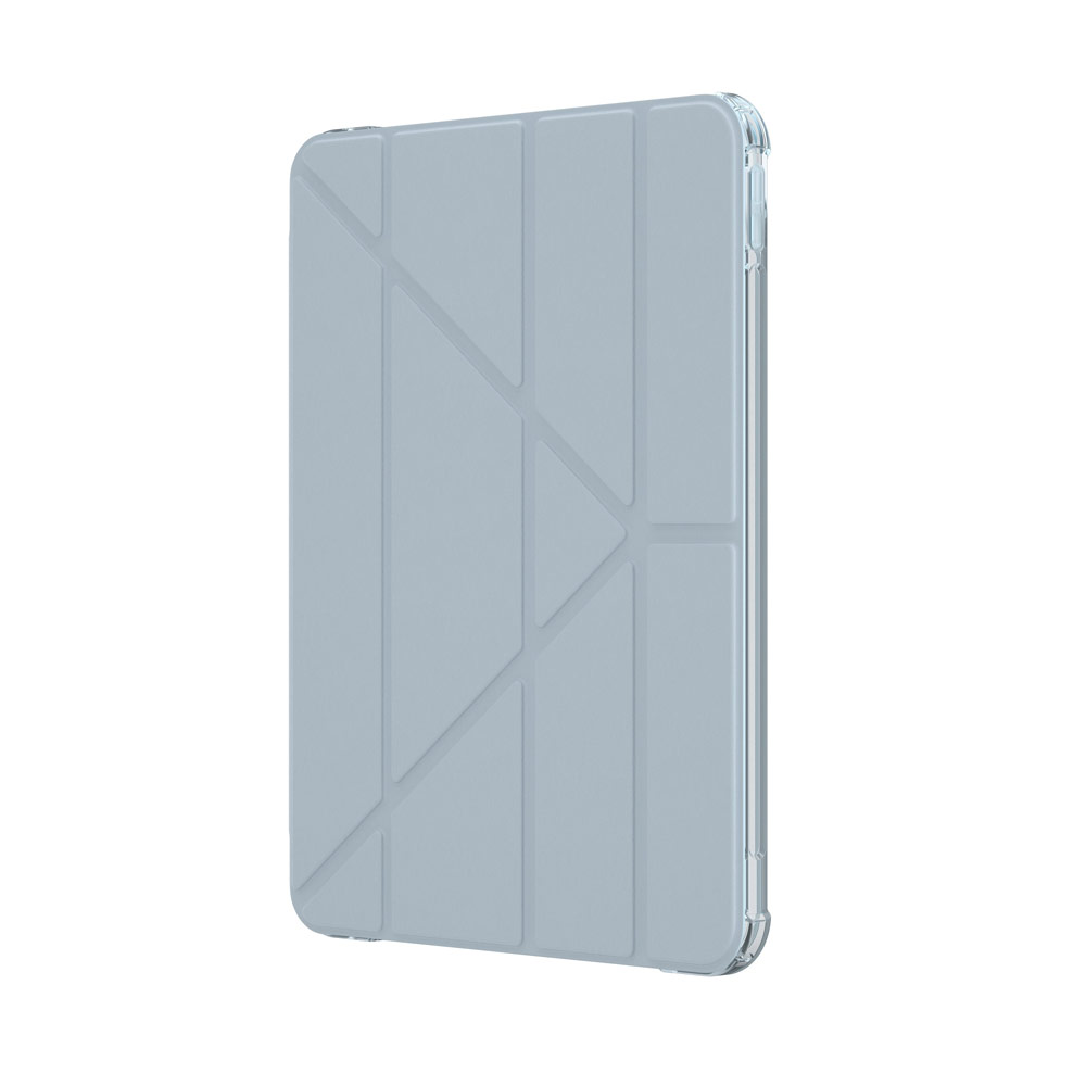 Picture of Apple iPad Air 11 M3 2025 Case | Zagg Hampton Folio Protection Flip Stand Case for iPad Air 11 M2 2024 M3 2025 (Light Blue)